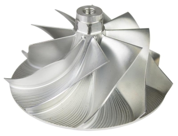 Picture of BD Diesel Wheel Billet Turbo Comp - 1999.5-2003 7.3L Ford with OEM or Garrett Replacement Turbo
