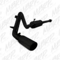 Picture of MBRP 09-14 Toyota Tacoma 4.0L EC/CC Cat-Back Single Exit AL - Black