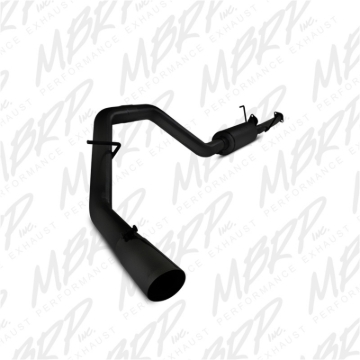 Picture of MBRP 2009-2014 Toyota Tundra 5.7L EC-Std. & SB/CC-SB 3in Cat-Back Single Side AL - Black