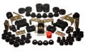 Picture of Energy Suspension 73-80 Chev/GMC 4WD w/Aftermarket Front Springs Black Hyper-Flex Master Bushing Set