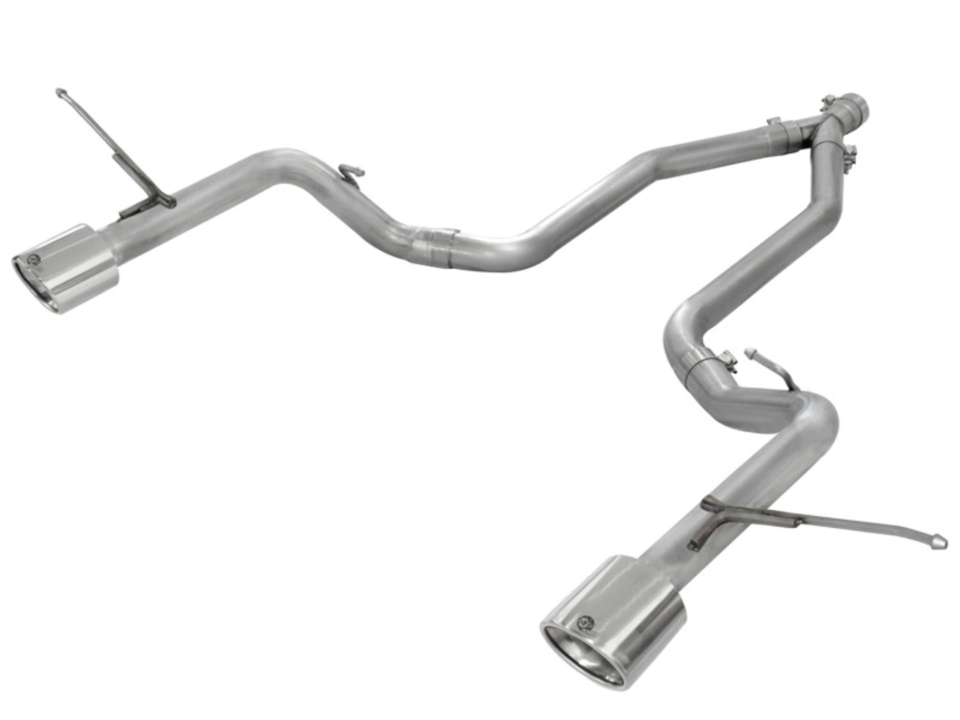 Picture of aFe MACHForce XP 14+ Jeep Grand Cherokee V6 3.0L (td) 2.5in DPF-Back 409SS Exhaust w/o Resonators
