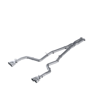 Picture of MBRP 15-16 Dodge Challenger 5.7L HEMI Cat Back Dual Split Rear
