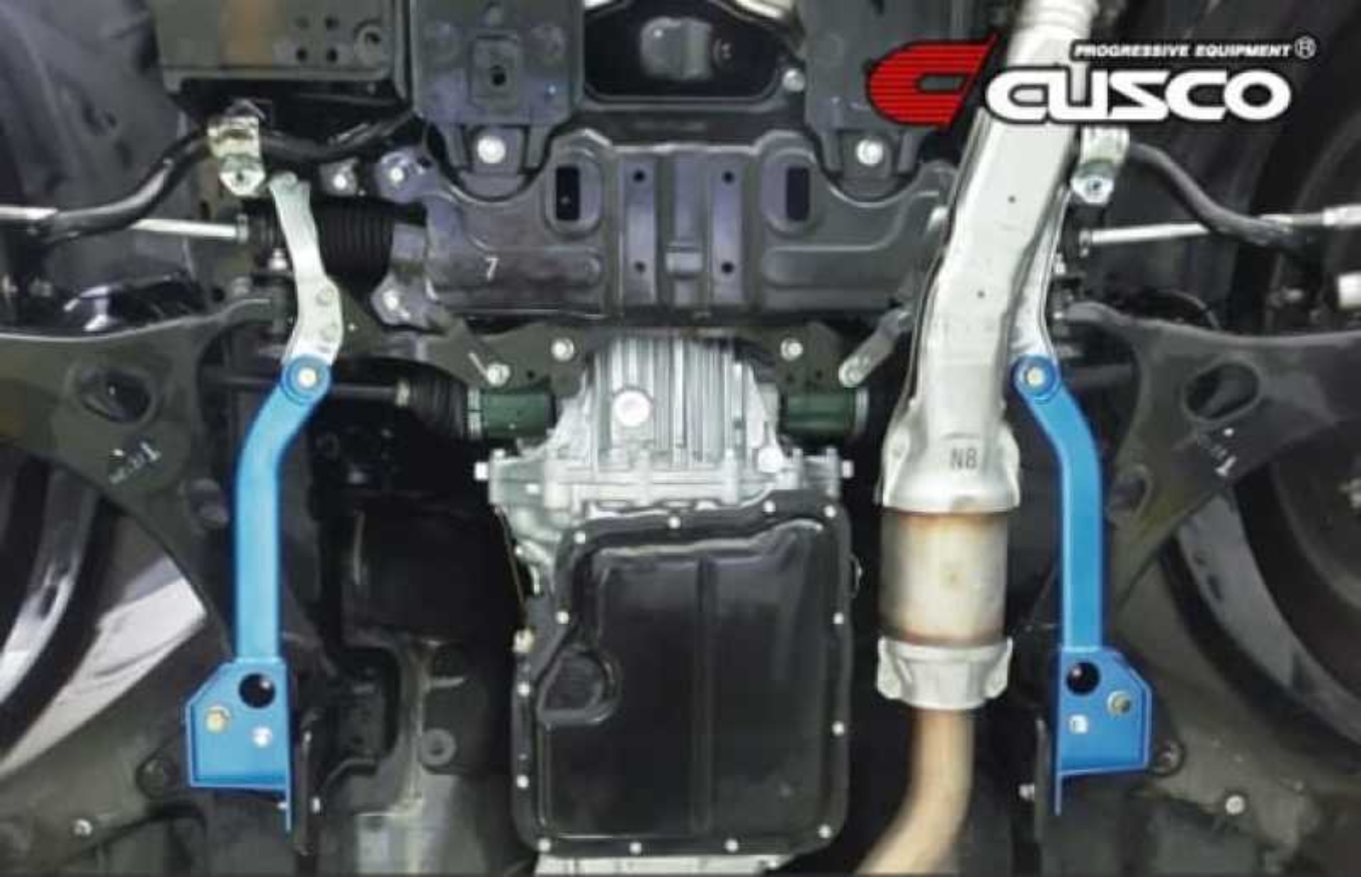 Picture of Cusco Power Brace Front Side SJG Forester