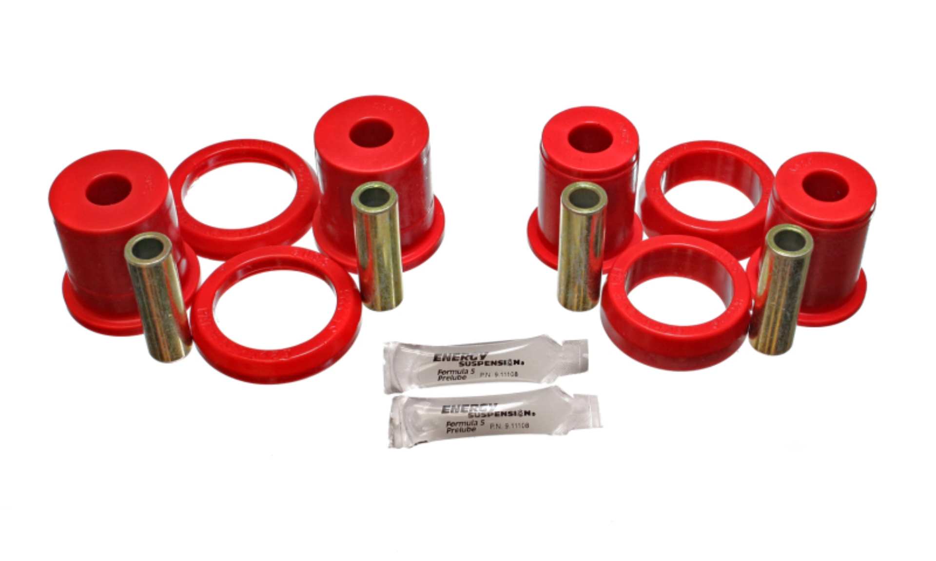 Picture of Energy Suspension Ford/Mercury Red Rear Control Arm Bushings