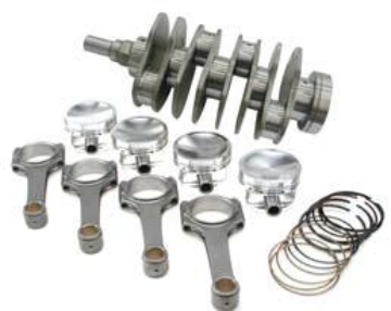 Picture of Brian Crower Subaru EJ257 STI Stroker Kit - 83mm Billet Crank/ProH2K Rods (5.141in) Custom Pistons