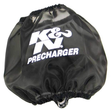 Picture of K&N PreCharger Round Straight Air Filter Wrap for 01-14 Honda TRX500 - Black