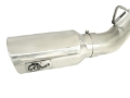 Picture of aFe MachForce XP Exhaust 4inch DP-Back All SS 2011-14 GM Diesel Trucks V8-6.6L LML Polished