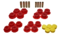 Picture of Energy Suspension Dodge Ram 99-01 1500/99-02 Ram 2500/3500 4WD Red Front End Control Arm Bushing Set