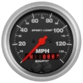 Picture of Autometer Sport-Comp 3-3/8 inch 140 MPH Electronic Speedometer w/ GPS Rally Nav Display Gauge