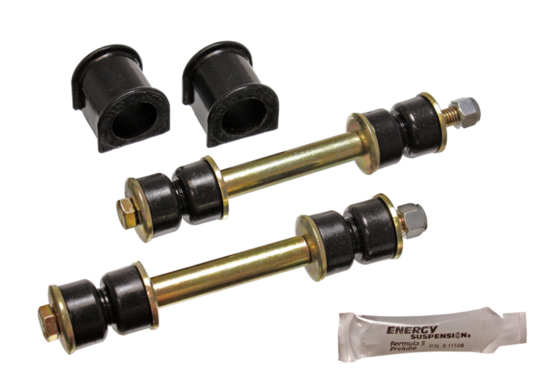 Picture of Energy Suspension 89 Toyota 4Runner 2/4WD Black 24mm Complete Front Sway Bar Bushing Set