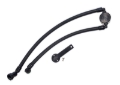 Picture of J&L 2021-2024 Ram TRX 6.2L Supercharged Passenger Side Oil Separator 3.0 - Black Anodized