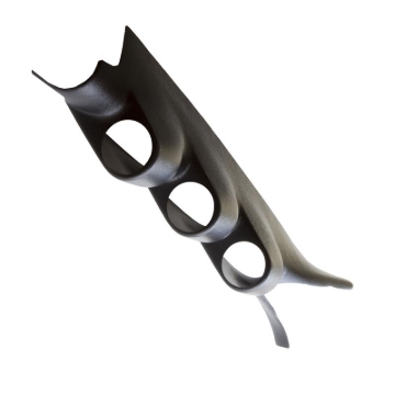 Picture of Autometer 10-14 Ford Mustang (Hard Top ONLY) 52mm Black Triple Replacement Pillar Pod