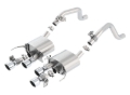 Picture of Borla 14-15 Chevy Corvette C7 6.2L RWD w/AFM &NPP ATAK-Type Dual Rd Rolled Center Rear Exit Exhaust