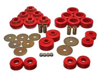 Picture of Energy Suspension 92-97 GM Denali XL/Blazer/Yukon XL 4WD Red Body Mount Set
