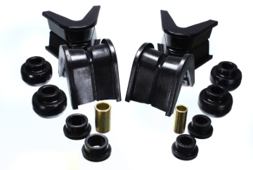 Picture of Energy Suspension 76-77 Ford Bronco/66-72 F-100/F-150 Black 7 Deg Offset Complete 14Pc C-Bushing Set