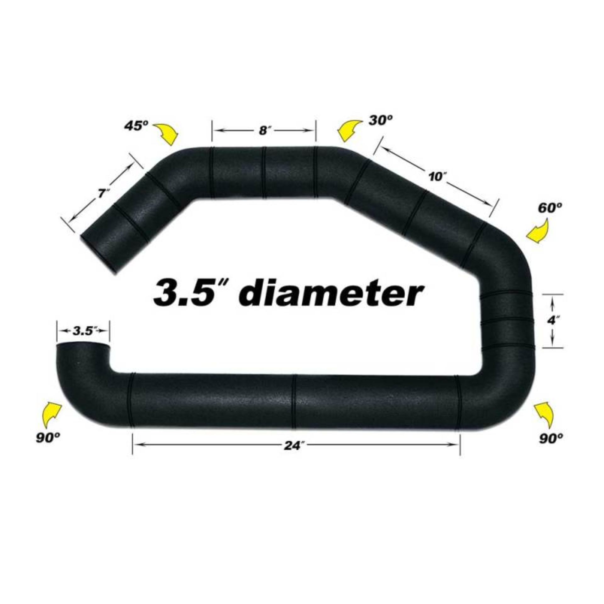Picture of Airaid U-Build-It - 3.5in Intake Tube