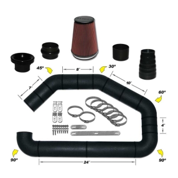 Picture of Airaid U-Build-It - Universal 4in Master Kit II w/700-469 9in Filter
