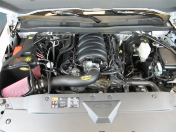 Picture of Airaid 2014 GM 1500 Pickup/ 2015 GM Tahoe/Yukon 5.3L MXP Intake System w/ Tube (Dry / Red Media)