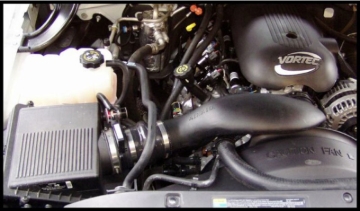 Picture of Airaid 99-04 Chevy / GMC / Cadillac 4.8/5.3/6.0L Airaid Jr Intake Kit - Dry / Red Media