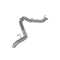 Picture of MBRP 2021+ JEEP Gladiator JT 3.0L EcoDiesel XP Series T304SS 3in Filter Back w/ Rear Turn Down