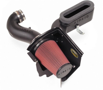 Picture of Airaid 06-10 Dodge Charger / 08 Magnum SRT8 6.1L Hemi CAD Intake System w/ Tube (Oiled / Red Media)