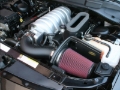 Picture of Airaid 06-10 Dodge Charger / 08 Magnum SRT8 6.1L Hemi CAD Intake System w/ Tube (Oiled / Red Media)