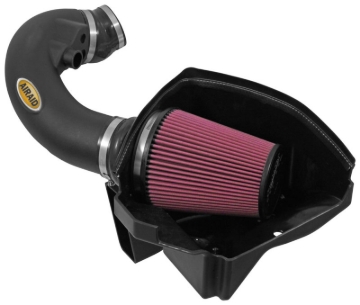 Picture of Airaid 12-13 Ford Mustang Boss 302 MXP Intake System w/ Tube (Oiled / Red Media)