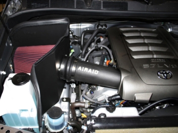 Picture of Airaid 07-14 Toyota Tundra/Sequoia 4.6L/5.7L V8 CAD Intake System w/ Tube (Dry / Red Media)