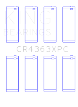 Picture of King Engine Bearings GM 134 DOHC Ecotec 2.2L Connecting Rod Bearing Set