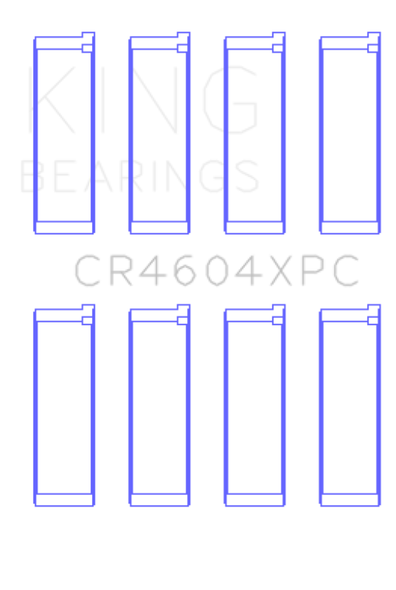 Picture of King Engine Bearings KING Connecting Rod Bearings - CR4604XPC.026