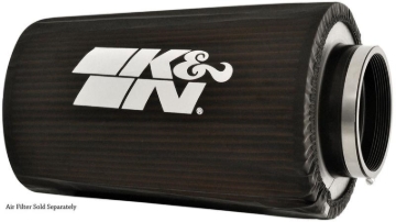 Picture of K&N Round Tapered Drycharger Air Filter Wrap 8in B ID x 6.625in T ID x 10.5in H