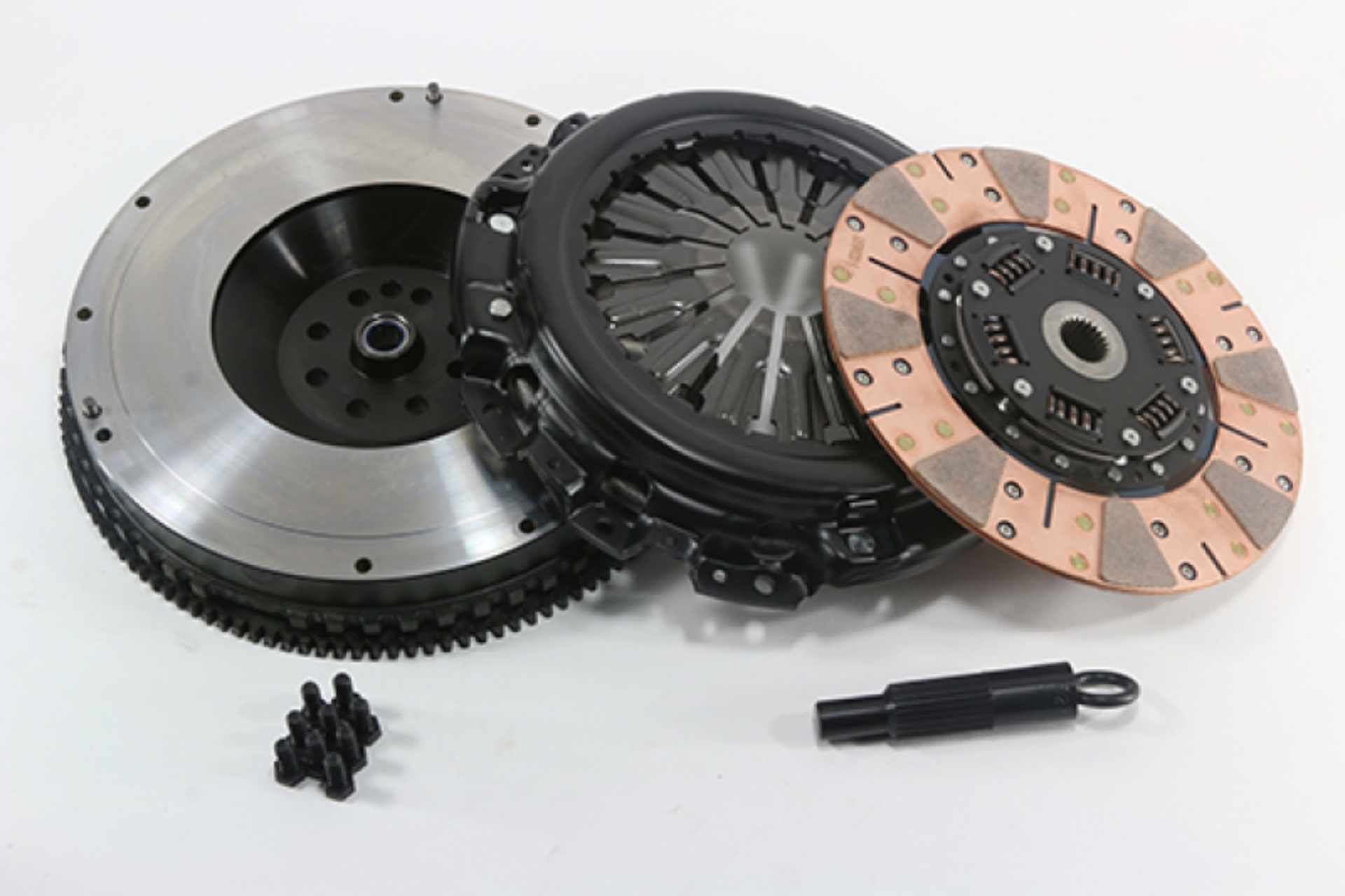 Picture of Competition Clutch 10-13 Genesis 3.8L 6Cyl Stage 3 - 2600 Segmented Ceramic Clutch Kit w/ FW No TOB