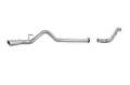 Picture of MBRP 11-14 Ford 6.7L F-250/350/450 4in Filter Back Single Side Exit Alum and Down Pipe Exhaust