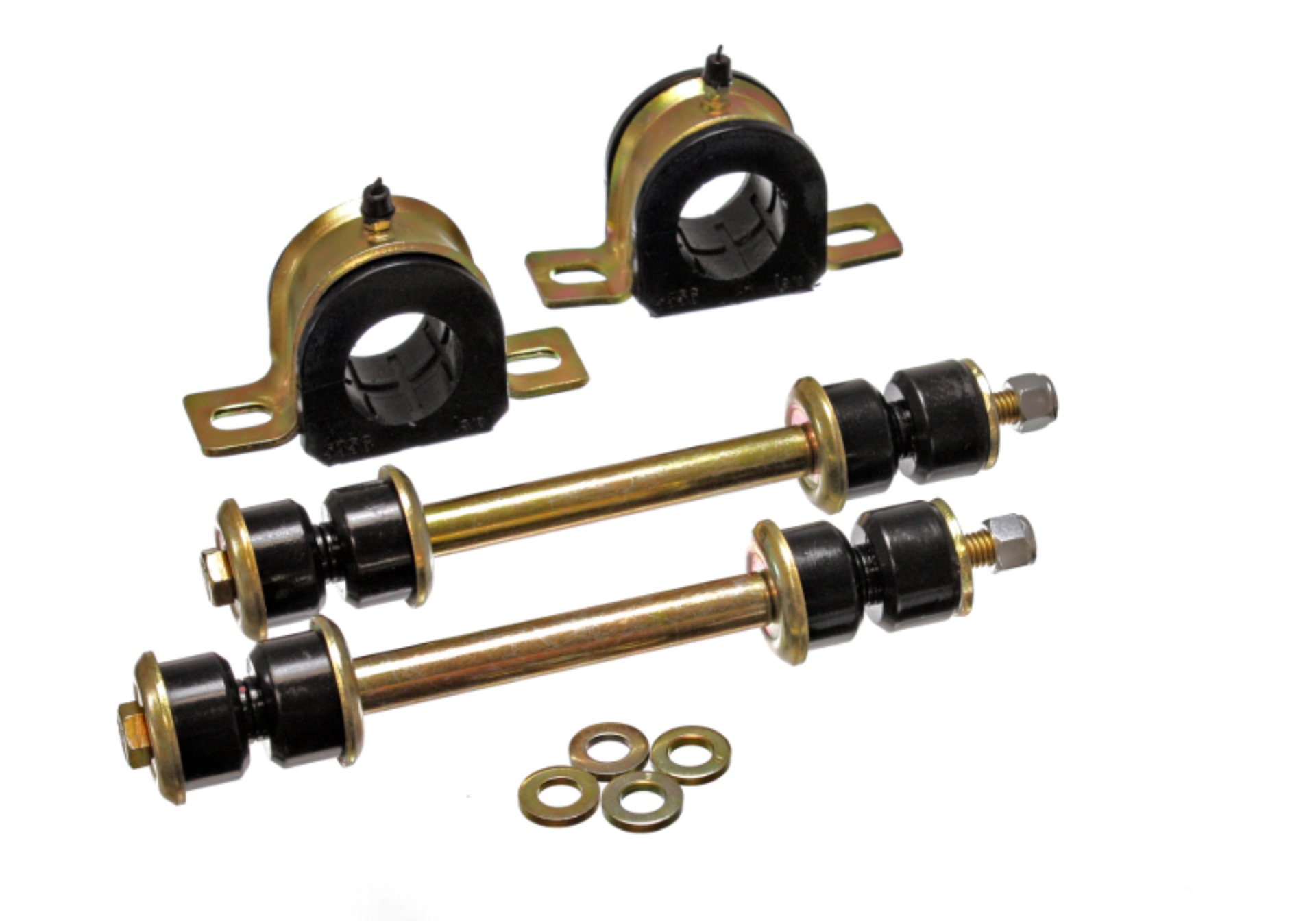 Picture of Energy Suspension 01-06 C2500 HD Silverado 2WD Black 36mm Front Sway Bar Bushing Set