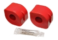 Picture of Energy Suspension 97-04 Chevy Corvette Red 23mm Front Sway Bar Frame Bushing Set