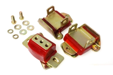 Picture of Energy Suspension 67-72 Camaro/64-72 Chevelle/63-82 Corvette Red Zinc 2 Engine & 1 Trans Mount Set