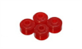Picture of Energy Suspension Universal Red Shock Bushing Set 5/8in Nipple 3/8in ID 1-3/8in OD 4/Set