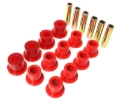 Picture of Energy Suspension Spring & Shackle Bushing - Red
