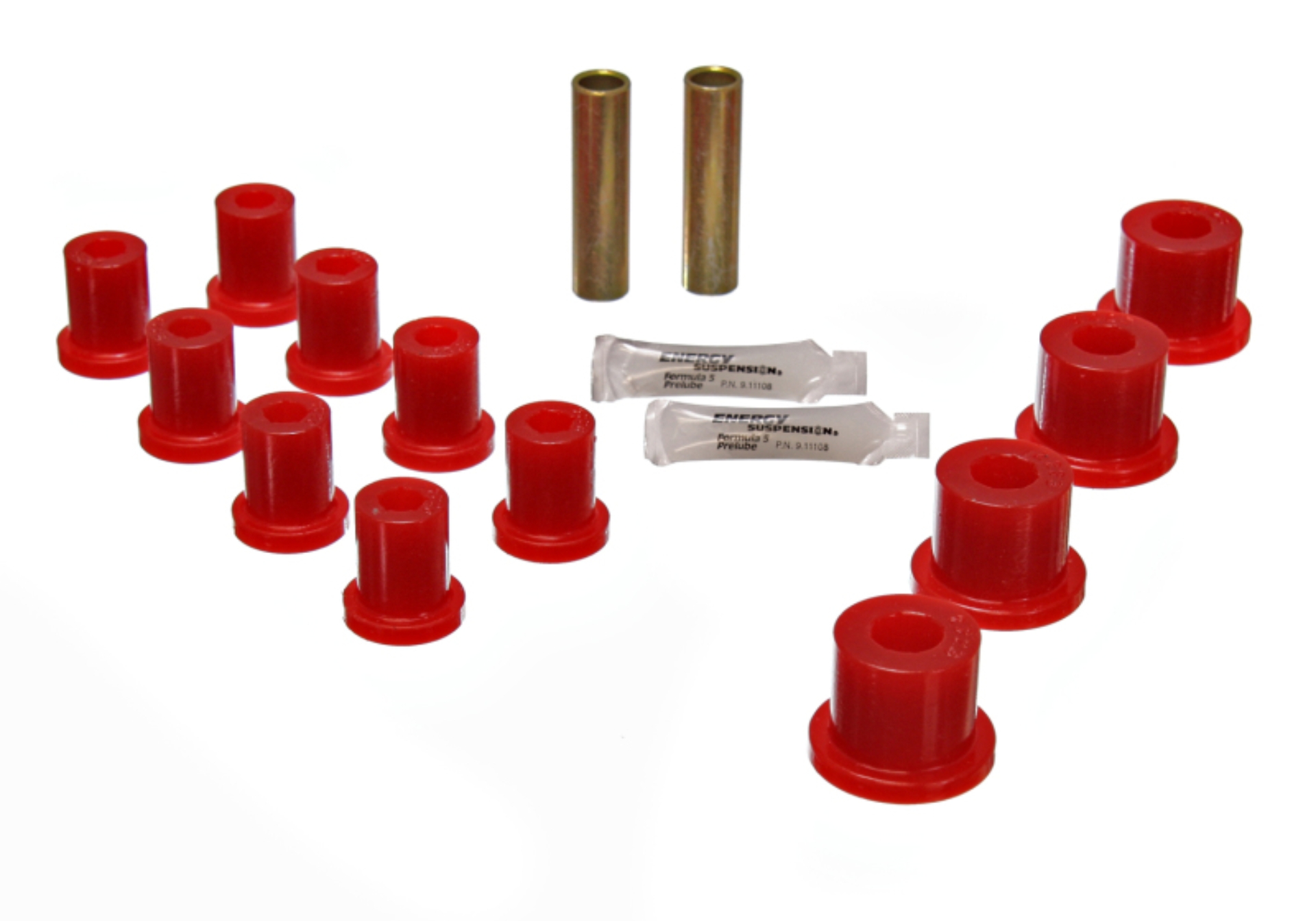 Picture of Energy Suspension Jeep Spring Bushing Set - Red
