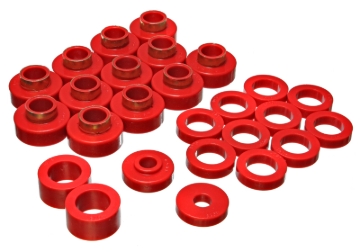 Picture of Energy Suspension CJ-8 Scrambler Body Mount - Red