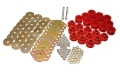 Picture of Energy Suspension Body Mount Set W/Hardware - Red