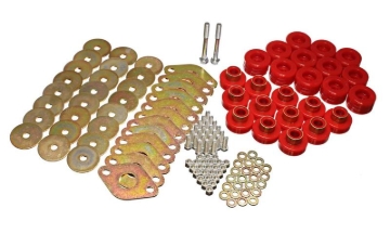 Picture of Energy Suspension Body Mount Set W/Hardware - Red