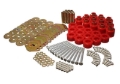 Picture of Energy Suspension Body Mount Set 1in Lift W/Hardware - Red