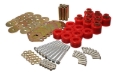 Picture of Energy Suspension Body Mount Set 1in Lift W/Hardware - Red
