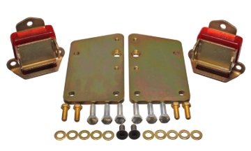 Picture of Energy Suspension Ls Conversion Motor Mount Set - Red