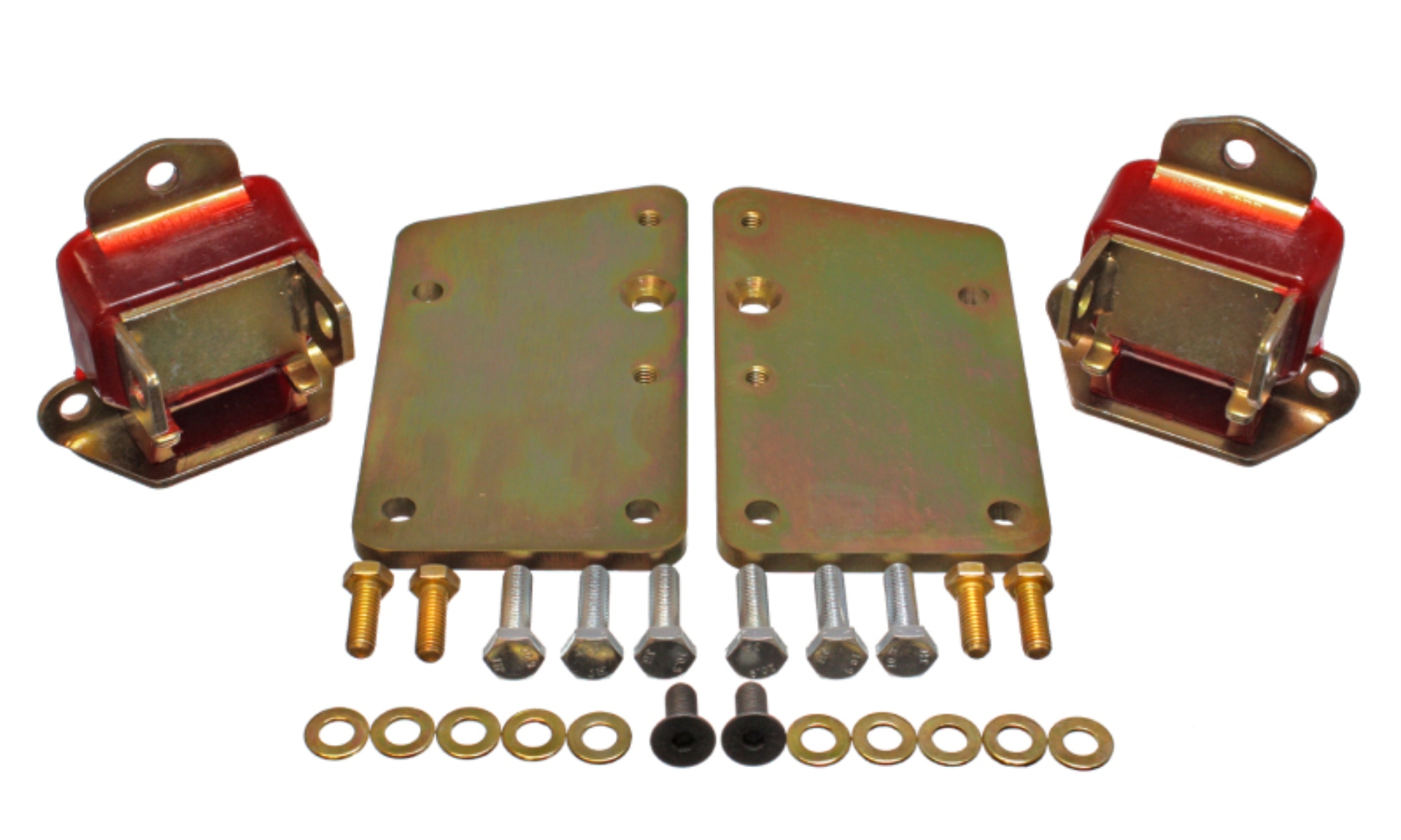 Picture of Energy Suspension Ls Conversion Motor Mount Set - Red
