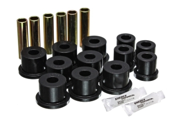 Picture of Energy Suspension GM Rear Spring & Shackle - Black