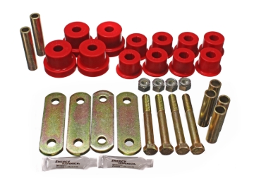 Picture of Energy Suspension GM Heavy Duty Shackle Set - Red