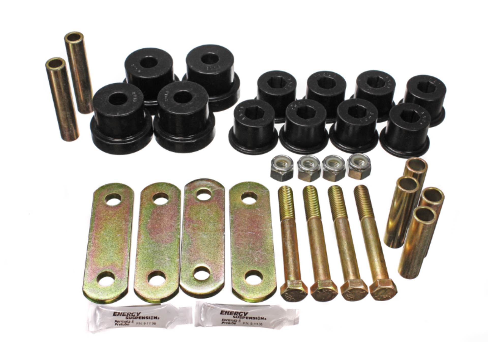 Picture of Energy Suspension GM Heavy Duty Shackle Set - Black