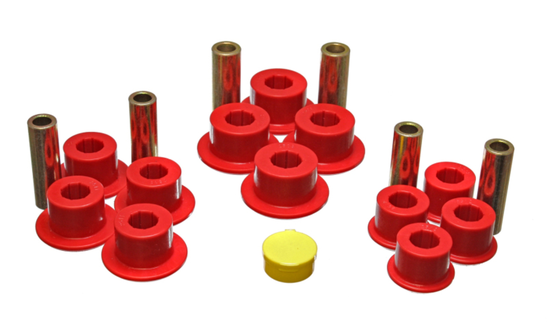 Picture of Energy Suspension Chevy Rear Leaf Spring Set - Red
